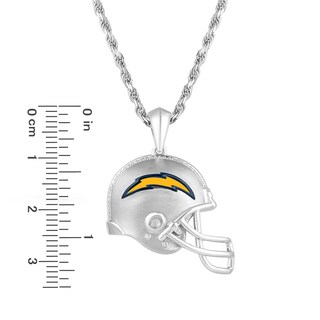 True Fans Pittsburgh Steelers 1/20 CT. T.W. Diamond Helmet Necklace in 10K  Yellow Gold