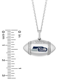 Seattle Seahawks Necklace//Team Shop//Seahawks Fan Necklace//Team Spirit Necklace//Seahawk Spirit//Blue and Green Necklace