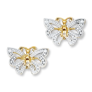 14k Safety Replacement Butterfly Earring Backs- Women Dainty Gold Jewelry