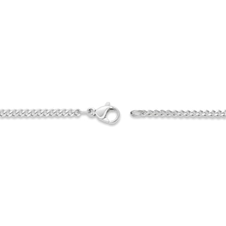 Stainless Steel Necklace 18 Curb Chain With Lobster Clasp 18 Inches 2025 