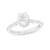 Thumbnail Image 0 of Neil Lane Premiere Diamond Engagement Ring 1-1/2 ct tw Oval/Pear/Round 14K White Gold
