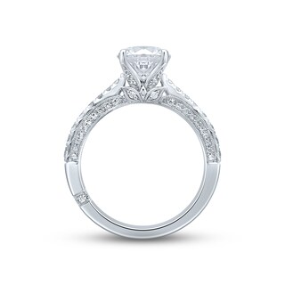 Monique Lhuillier Bliss Diamond Engagement Ring 1 7 8 Ct Tw Round-cut 