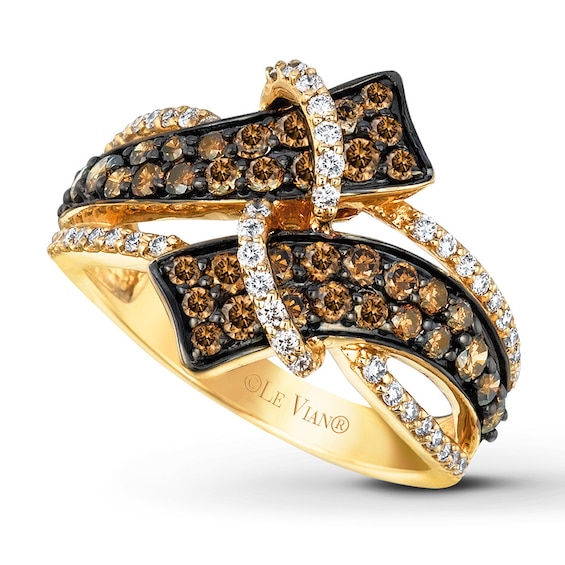 UPC 886589000729 product image for Le Vian Chocolate Diamonds 1-1/6 ct tw Ring 14K Honey Gold | upcitemdb.com