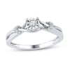 Thumbnail Image 0 of Diamond Promise Ring 1/10 ct tw Round-cut Sterling Silver