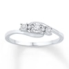 Thumbnail Image 1 of Diamond Promise Ring 1/15 ct tw Round-cut Sterling Silver