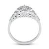 Thumbnail Image 2 of Diamond Promise Ring 1/4 ct tw Round-cut Sterling Silver