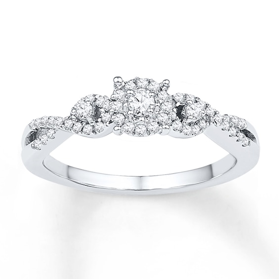 Promise Ring LDR234W 18KY - Fashion Rings - Forever Diamonds, Forever  Diamonds