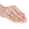 Thumbnail Image 1 of Infinity Heart Promise Ring 1/10 ct tw Diamonds Sterling Silver