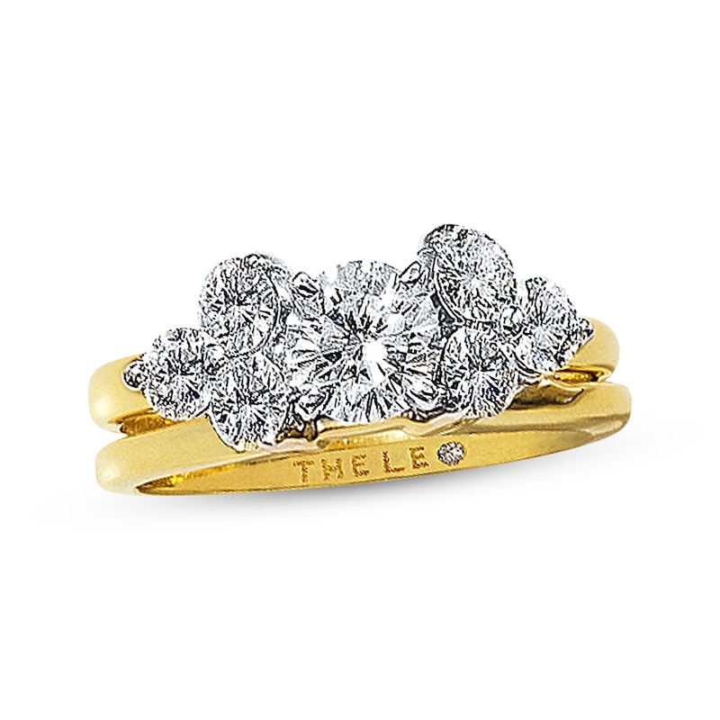 Main Image 3 of Diamond Enhancer Ring 3/4 ct tw Round-Cut 14K Yellow Gold