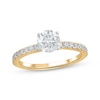 Thumbnail Image 0 of Lab-Grown Diamonds by KAY Round-Cut Engagement Ring 1-1/4 ct tw 14K Yellow Gold