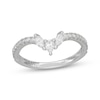 Thumbnail Image 1 of Neil Lane Artistry Pear-Shaped & Marquise-Cut Lab-Grown Diamond Wedding Band 1/2 ct tw 14K White Gold