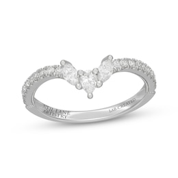 Neil Lane Artistry Pear-Shaped & Marquise-Cut Lab-Grown Diamond Wedding Band 1/2 ct tw 14K White Gold