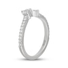 Thumbnail Image 2 of Neil Lane Artistry Pear-Shaped & Marquise-Cut Lab-Grown Diamond Wedding Band 1/2 ct tw 14K White Gold