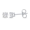 Thumbnail Image 1 of Lab-Grown Diamonds by KAY Round-Cut Solitaire Stud Earrings 3/4 ct tw 10K White Gold (I/SI2)