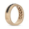 Thumbnail Image 2 of Neil Lane Men's Black Diamond Wedding Band 1 ct tw 14K Yellow Gold