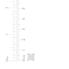 Thumbnail Image 2 of Men's Lab-Created Diamonds by KAY Quad Square-Cut Stud Earrings 2 ct tw 10K White Gold