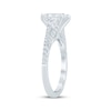 Thumbnail Image 2 of Lab-Grown Diamonds by KAY Radiant-Cut Engagement Ring 1-3/4 ct tw 14K White Gold