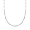 Thumbnail Image 1 of Men's Diamond Rolo Chain Necklace 4 ct tw 10K Yellow Gold 22&quot;