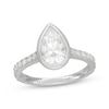 Thumbnail Image 1 of Neil Lane Artistry Pear-Shaped Lab-Grown Diamond Bezel-Set Engagement Ring 2 ct tw 14K White Gold