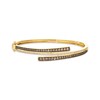 Thumbnail Image 1 of Le Vian Good Karma Diamond Bypass Bangle Bracelet 1-1/2 ct tw 14K Honey Gold