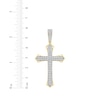 Thumbnail Image 5 of Men's Diamond Cross Charm 1-1/2 ct tw 10K Yellow Gold