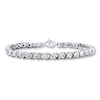 Thumbnail Image 0 of Diamond Bracelet 1/3 ct tw Round-cut Sterling Silver 7.5"