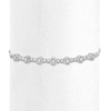 Thumbnail Image 2 of Diamond Bolo Bracelet 1/3 ct tw Round-cut 10K White Gold 9.5&quot;