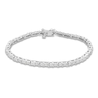 Lab-Created Diamonds by KAY Line Bracelet 2-1/2 ct tw 14K White