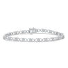 Thumbnail Image 1 of Diamond Fashion Bracelet Sterling Silver 7.5&quot;