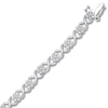 Thumbnail Image 2 of Diamond Fashion Bracelet Sterling Silver 7.5&quot;