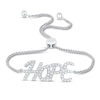 Thumbnail Image 0 of Diamond Hope Bolo Bracelet 1/5 ct tw Sterling Silver