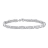 Thumbnail Image 1 of Diamond Bracelet 1/4 ct tw Round-cut Sterling Silver 7.5&quot;