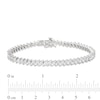 Thumbnail Image 4 of Diamond Line Bracelet 7 ct tw Marquise-cut 14K White Gold 7.25&quot;