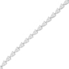 Thumbnail Image 1 of Diamond Line Bracelet 5 ct tw Pear-Shaped 14K White Gold 7.25&quot;