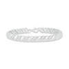 Thumbnail Image 1 of Diamond Link Bracelet 1/4 ct tw Round-cut Sterling Silver 7.5&quot;