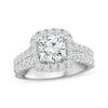 Thumbnail Image 1 of Lab-Grown Diamonds by KAY Engagement Ring 2-7/8 ct tw Round-cut 14K White Gold