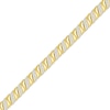 Thumbnail Image 2 of Round-Cut Diamond Spiral-Link Tennis Bracelet 1 ct tw 10K Yellow Gold 7.25”