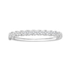 Thumbnail Image 1 of Pear-Shaped Diamond Flower Bangle Bracelet 4-3/4 ct tw 14K White Gold