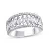 Thumbnail Image 1 of Lab-Grown Diamonds by KAY Marquise-Cut Anniversary Band 2 ct tw 14K White Gold