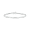 Thumbnail Image 1 of Diamond Square-Link Tennis Bracelet 1/4 ct tw Sterling Silver 7&quot;