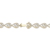 Thumbnail Image 3 of Love Entwined Diamond Link Bracelet 2-1/2 ct tw 10K Yellow Gold 7&quot;