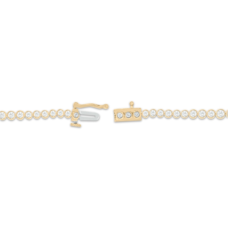 Main Image 3 of Diamond Tennis Bracelet 3 ct tw 14K Yellow Gold 7&quot;