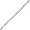 Thumbnail Image 2 of Diamond Overlapping Oval Link Tennis Bracelet 5 ct tw 10K White Gold 7&quot;