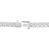 Thumbnail Image 3 of Diamond Infinity & Marquise Link Tennis Bracelet 1/4 ct tw Sterling Silver 7.25&quot;