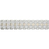 Thumbnail Image 2 of Men's Diamond Two-Row Bracelet 4-1/2 ct tw 14K Yellow Gold 8.5&quot;