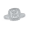 Thumbnail Image 1 of Lab-Grown Diamonds by KAY Princess-Cut Engagement Ring 2-3/4 ct tw 14K White Gold