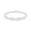 Thumbnail Image 1 of Diamond XO Link Bracelet 2 ct tw 10K White Gold 7.25&quot;