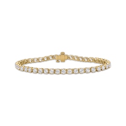 Diamond Tennis Bracelet 6 ct tw 14K Yellow Gold 7&quot;