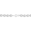 Thumbnail Image 3 of Diamond V-Link Bracelet 1/10 ct tw Sterling Silver 7.25&quot;