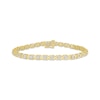 Thumbnail Image 1 of Diamond &quot;XO&quot; Bracelet 1/2 ct tw 10K Yellow Gold 7&quot;